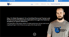Desktop Screenshot of mattrossignol.com